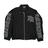 Mixed Emotions “ME” Rhinestone Nylon Jacket