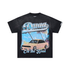 DUAA On The Road Lowrider Tropical Vintage Graphic Tee