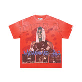DUAA Muhammad Ali Boxing Legend Retro Distressed Graphic Tee