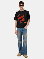 AMIRI SOUTH CALI BOX TEE - Black