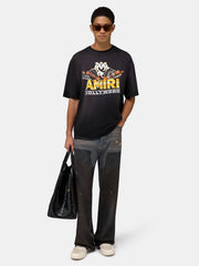 AMIRI MA EAGLE OVERSIZED TEE - Black