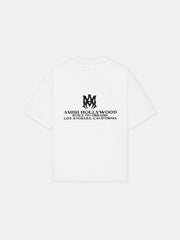 AMIRI BUILT ON DREAMS OVERSIZED TEE - White