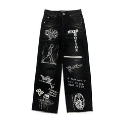 Black “Canvas” Denim