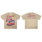 DUAA All Risk No Regrets Luxury Retro Lifestyle Collage Graphic Tee