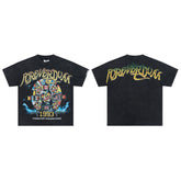 DUAA 1993 Forever Champions Global‑Flag Vintage Graphic Tee