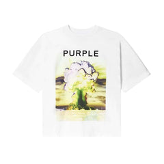 Purple Brand Jersey Tee Brilliant White