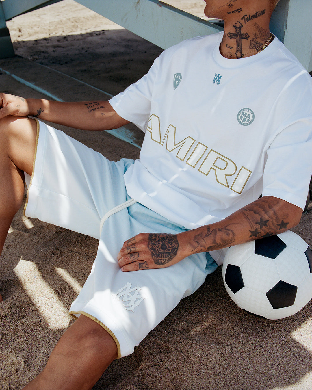 AMIRI SPORT 94 OVERSIZED TEE - White