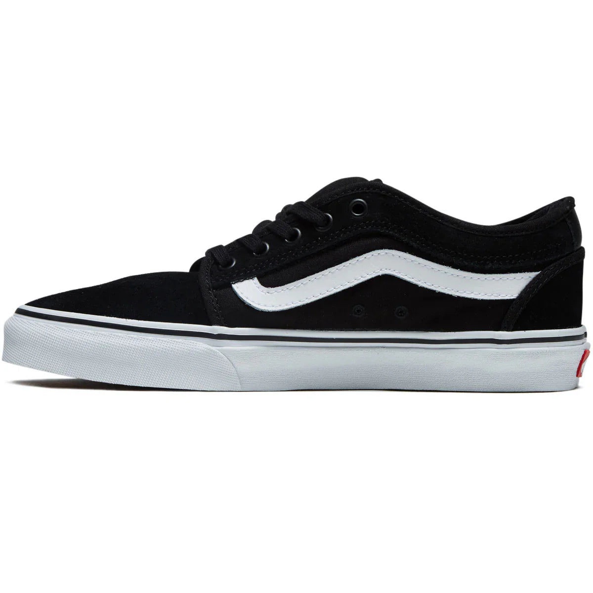 Vans Chukka Low Sidestripe (Black/White)