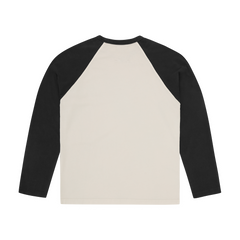 NUMBER 1 RAGLAN LS [BLACK]