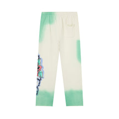 DUAA California Tattoo Art Gradient Dye Straight Leg Sweatpants
