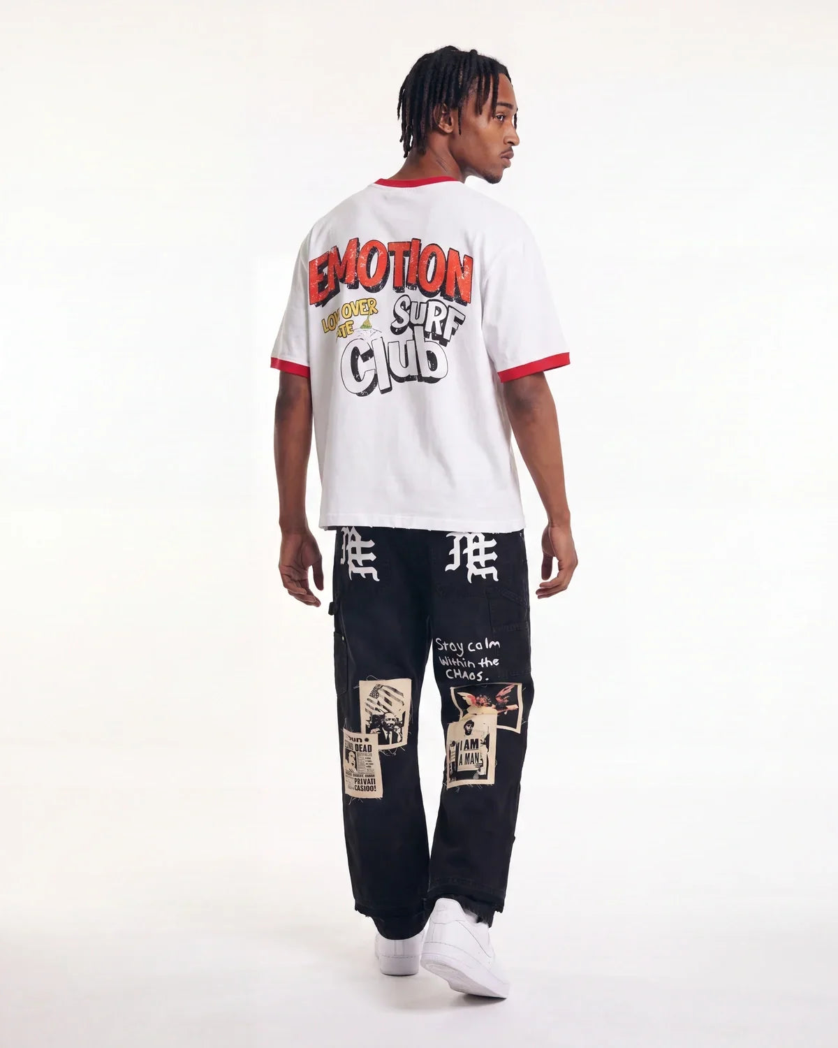 Mixed Emotions Surf Club Tee White