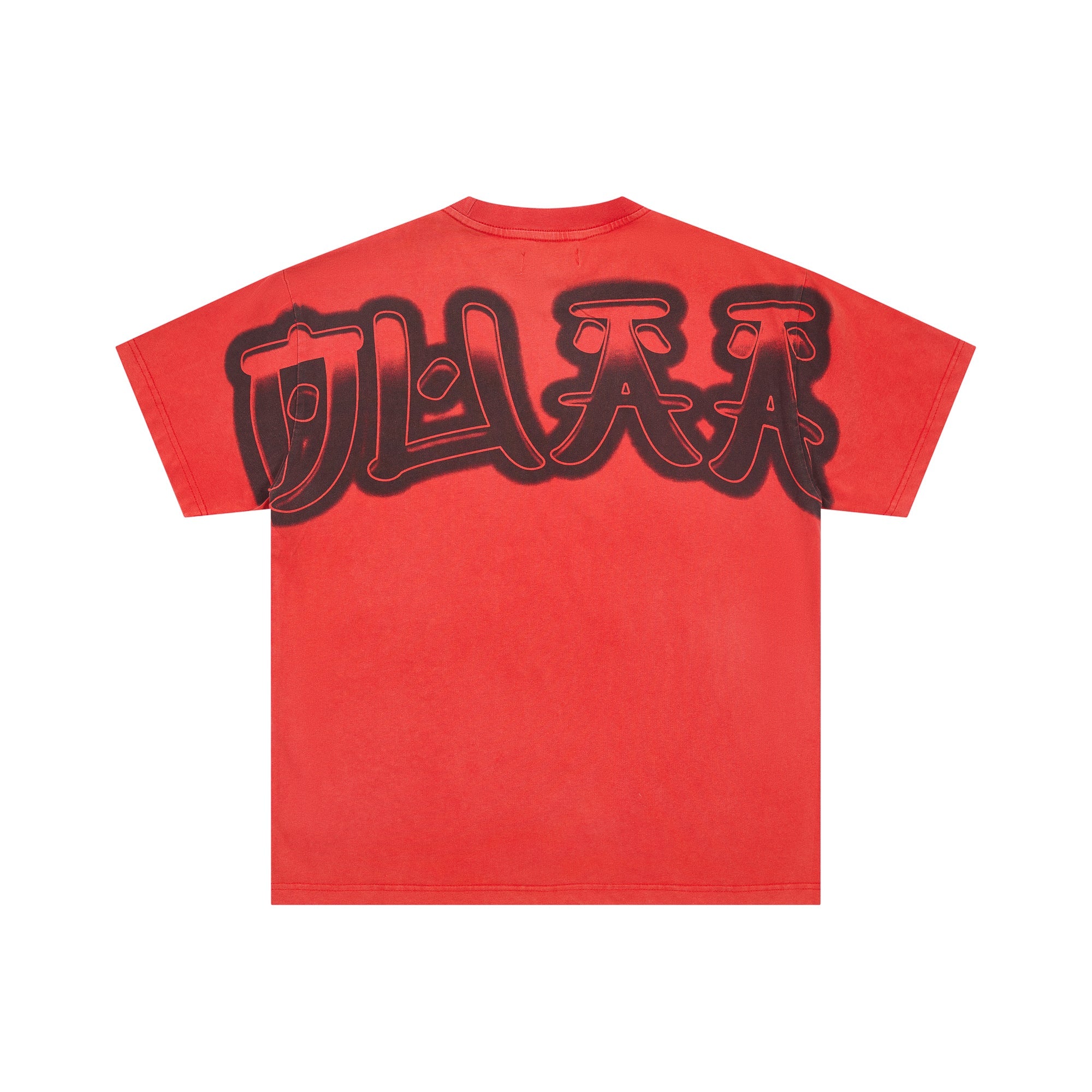 DUAA Roaring Panther Vintage Red Graphic Tee