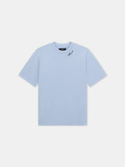 AMIRI SCRIPT TEE - Skyline Blue