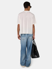 AMIRI SOUTH CALI BOX TEE - Ivory