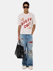 AMIRI SOUTH CALI BOX TEE - Ivory
