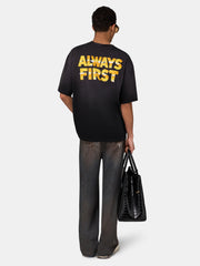 AMIRI MA EAGLE OVERSIZED TEE - Black