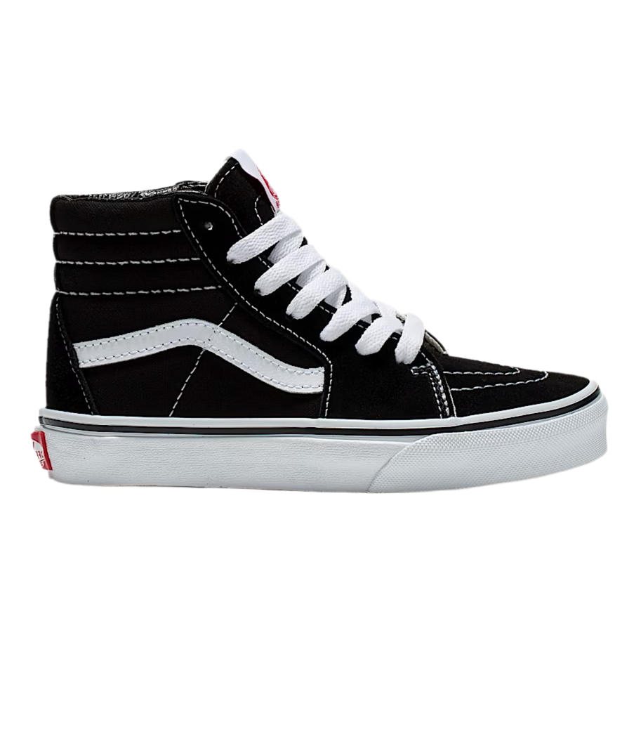 Vans Kids Sk8-Hi (Black/White)