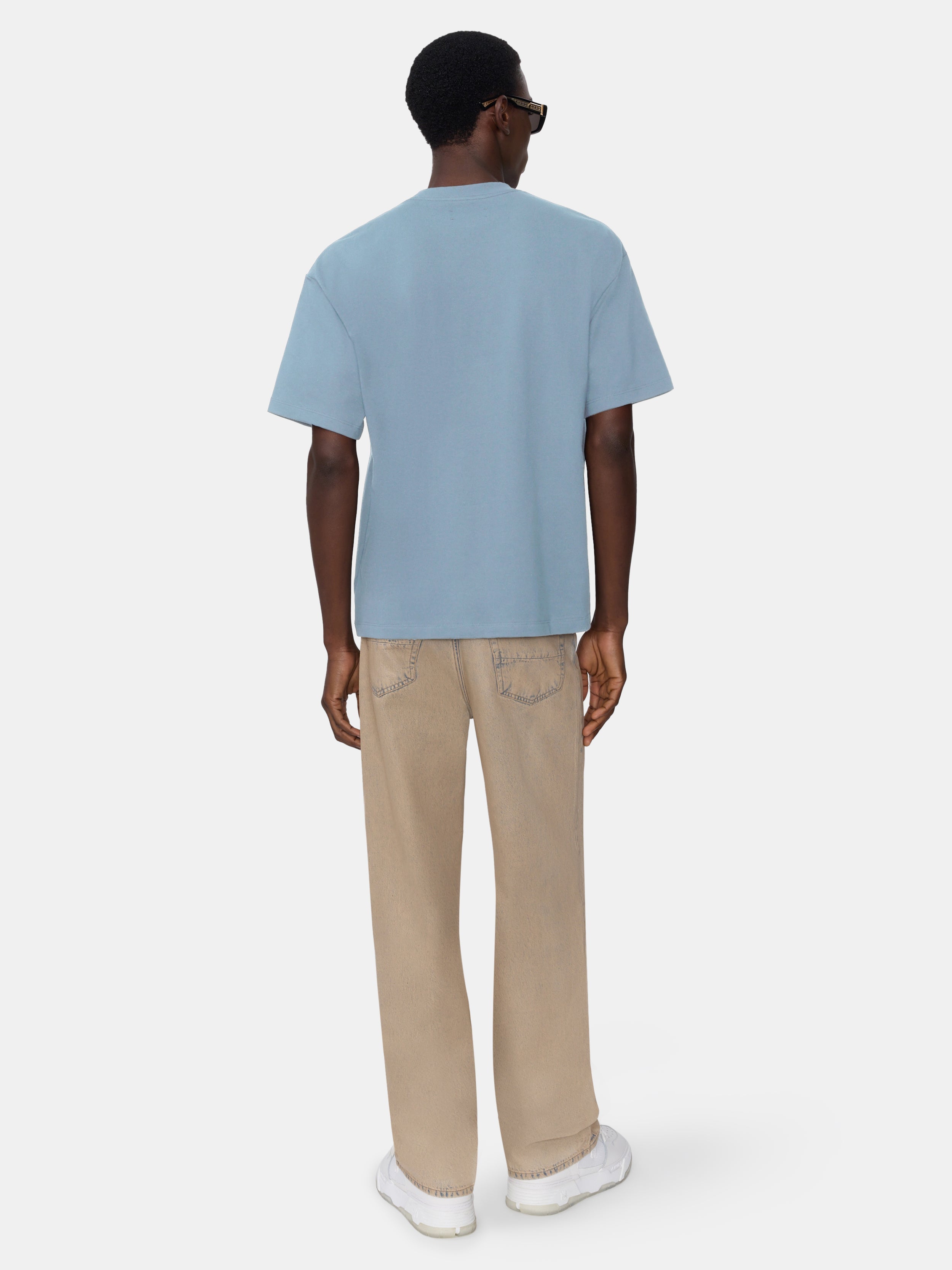 AMIRI MA SKATER TEE - ASHLEY BLUE