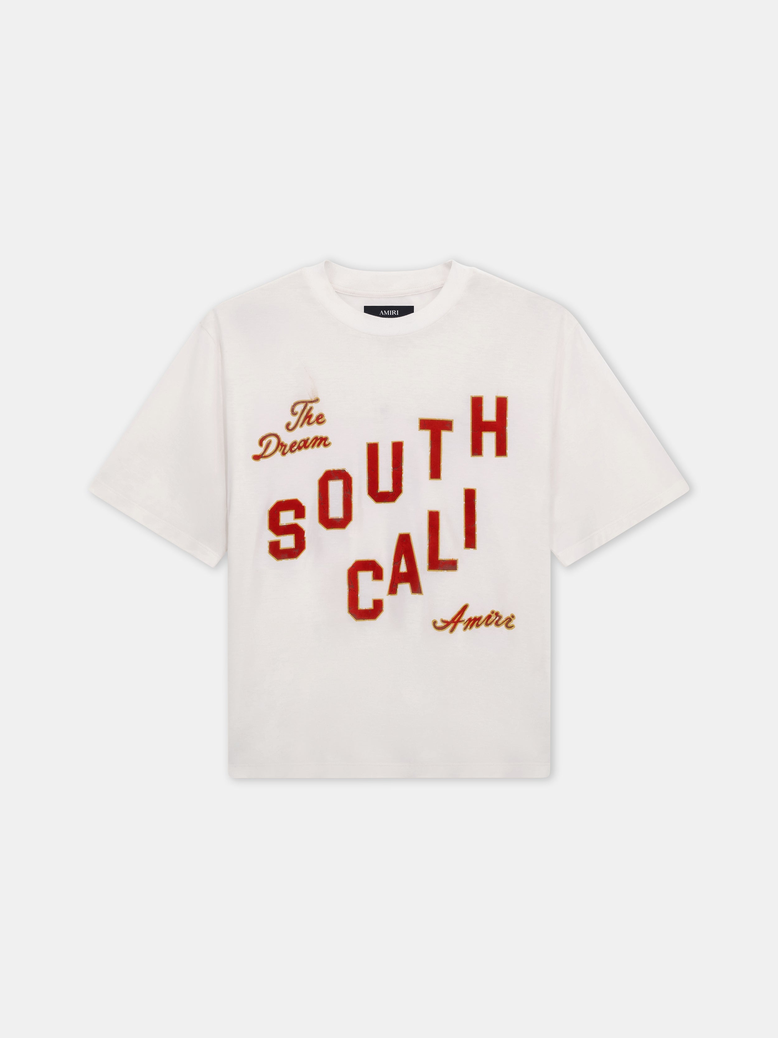 AMIRI SOUTH CALI BOX TEE - Ivory