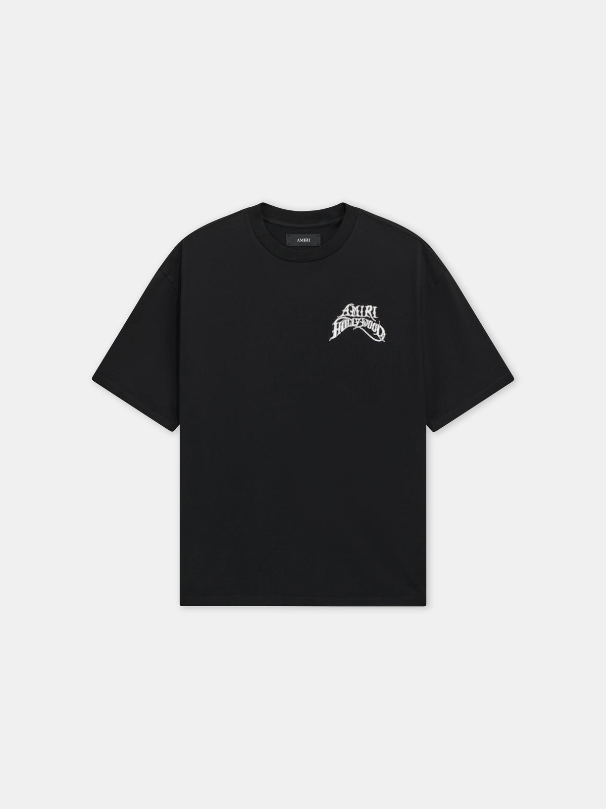 AMIRI HOLLYWOOD LIGHTWEIGHT JERSEY SKATE TEE - Black