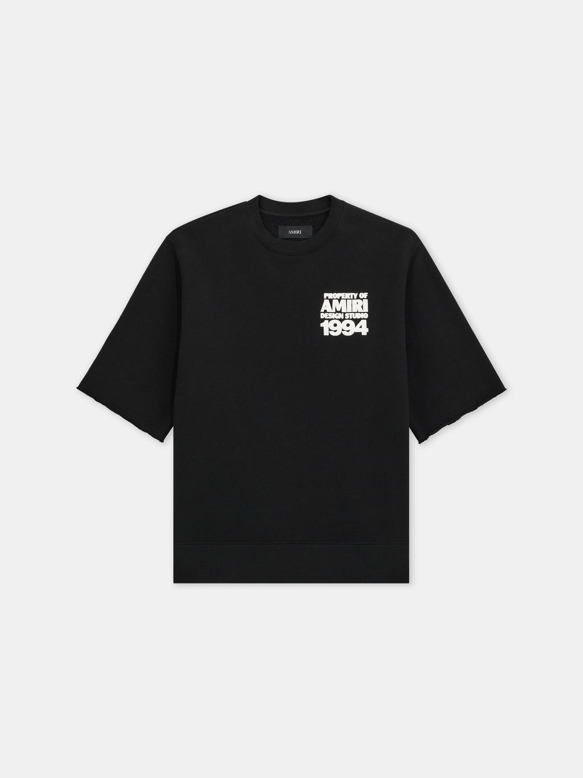 AMIRI 1994 CUTOFF CREW - Black