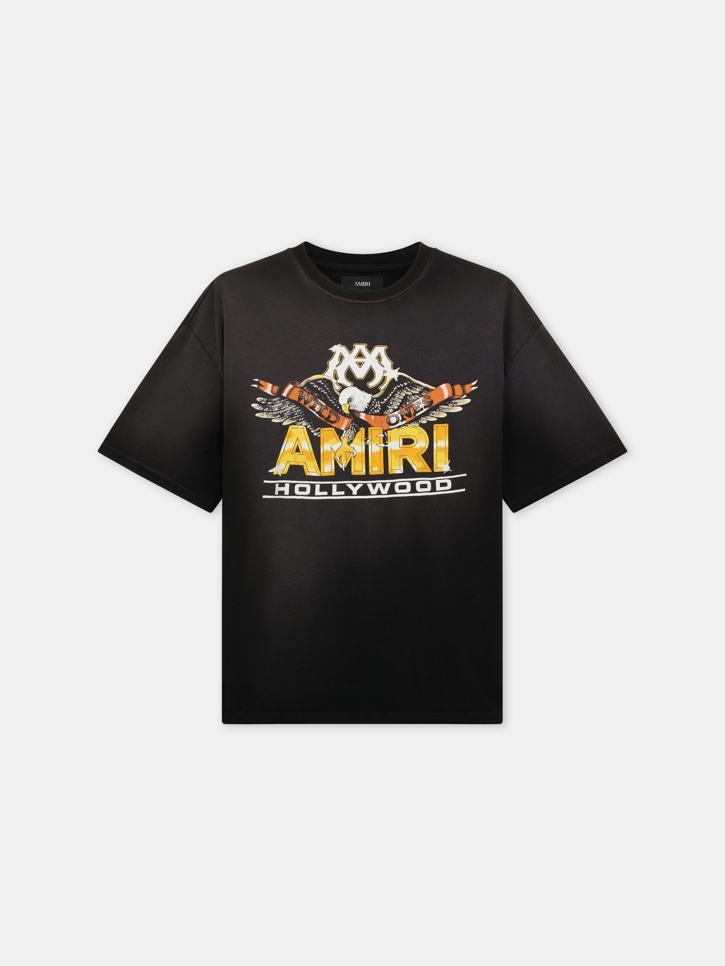 AMIRI MA EAGLE OVERSIZED TEE - Black