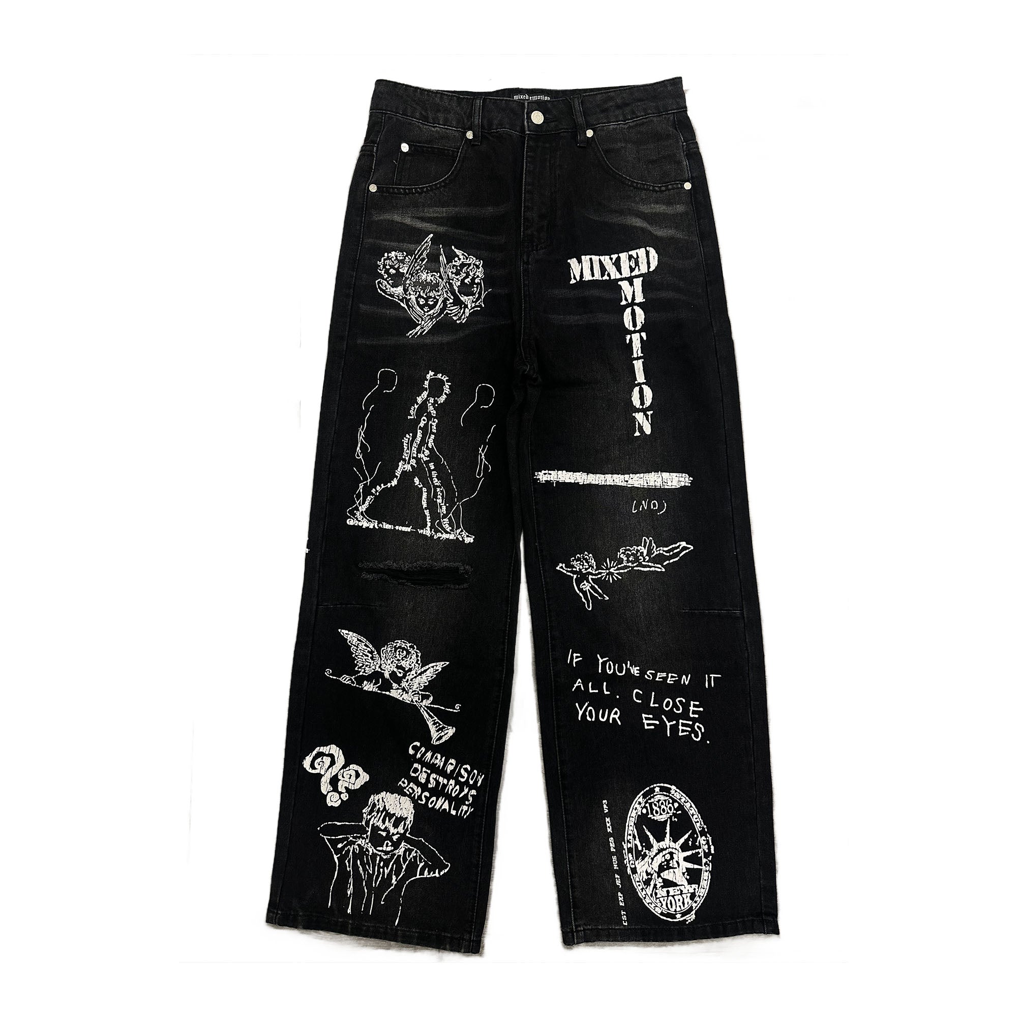 Black “Canvas” Denim