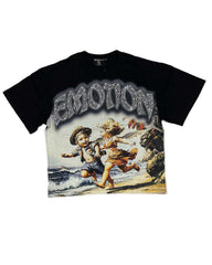 Mixed Emotions Seaside Tee Black