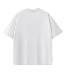Blue Nishikigoi Embroidery T Shirt Cotton