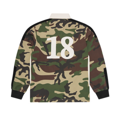 PANELLED RUGBY [WOODLAND CAMO]