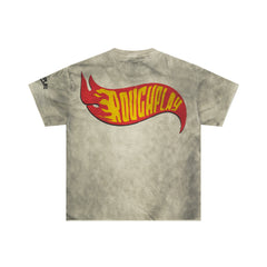 Roughplay Madness Fire Monster Truck Retro Distressed Tee