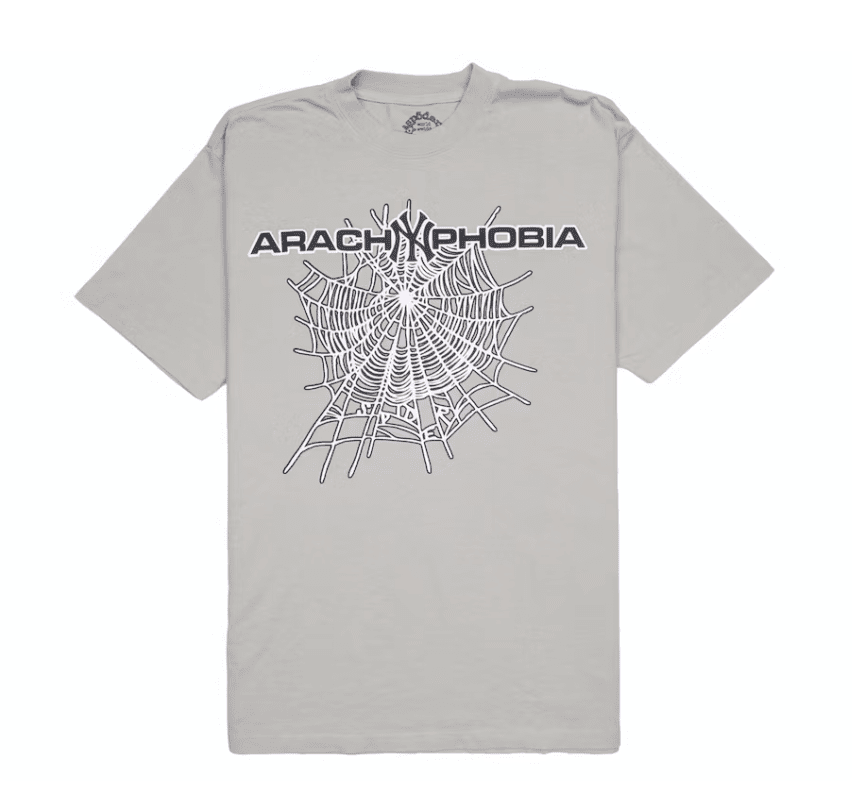 Sp5der Arach NY Phobia Tee Grey