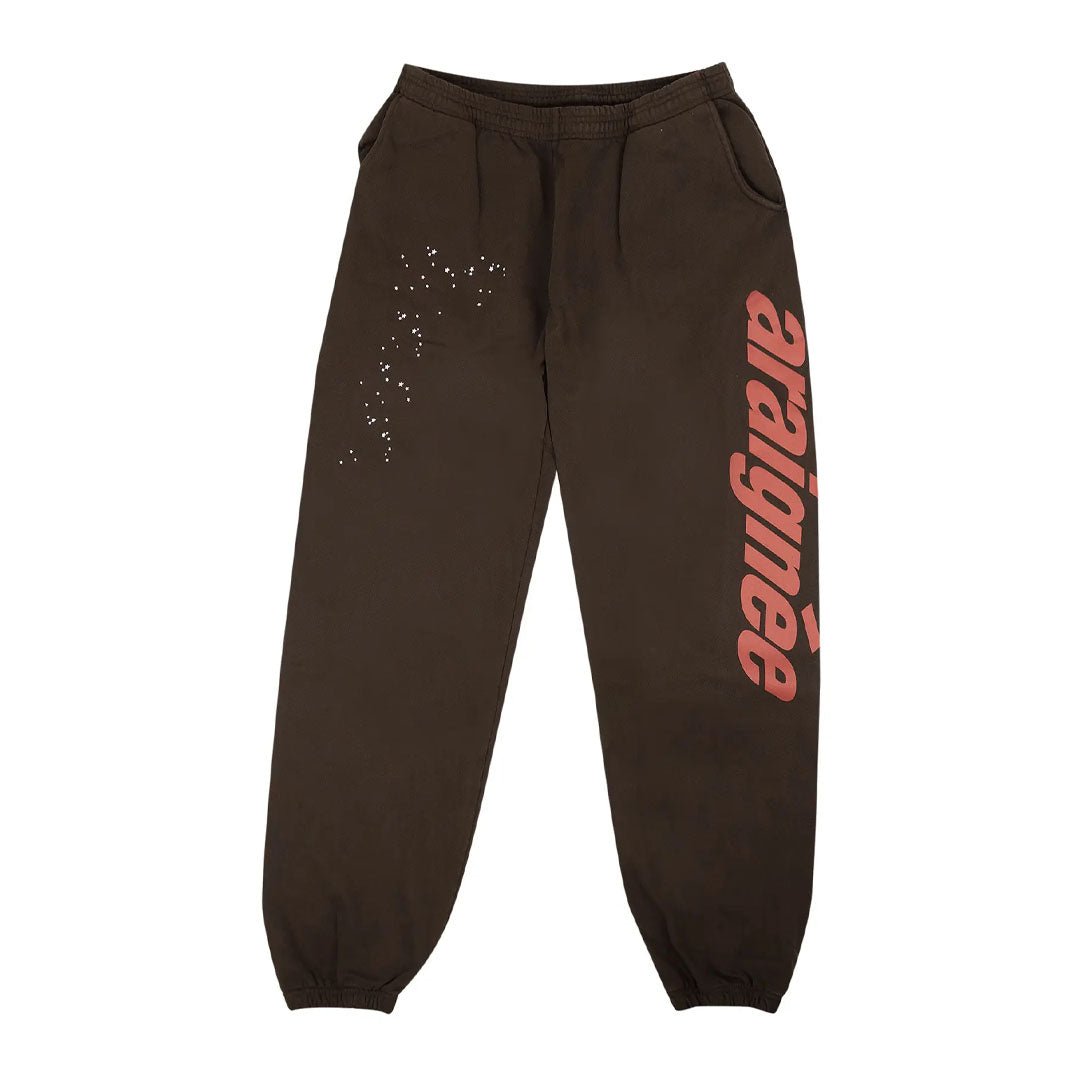 Sp5der Araignee Sweatpants 'Brown'