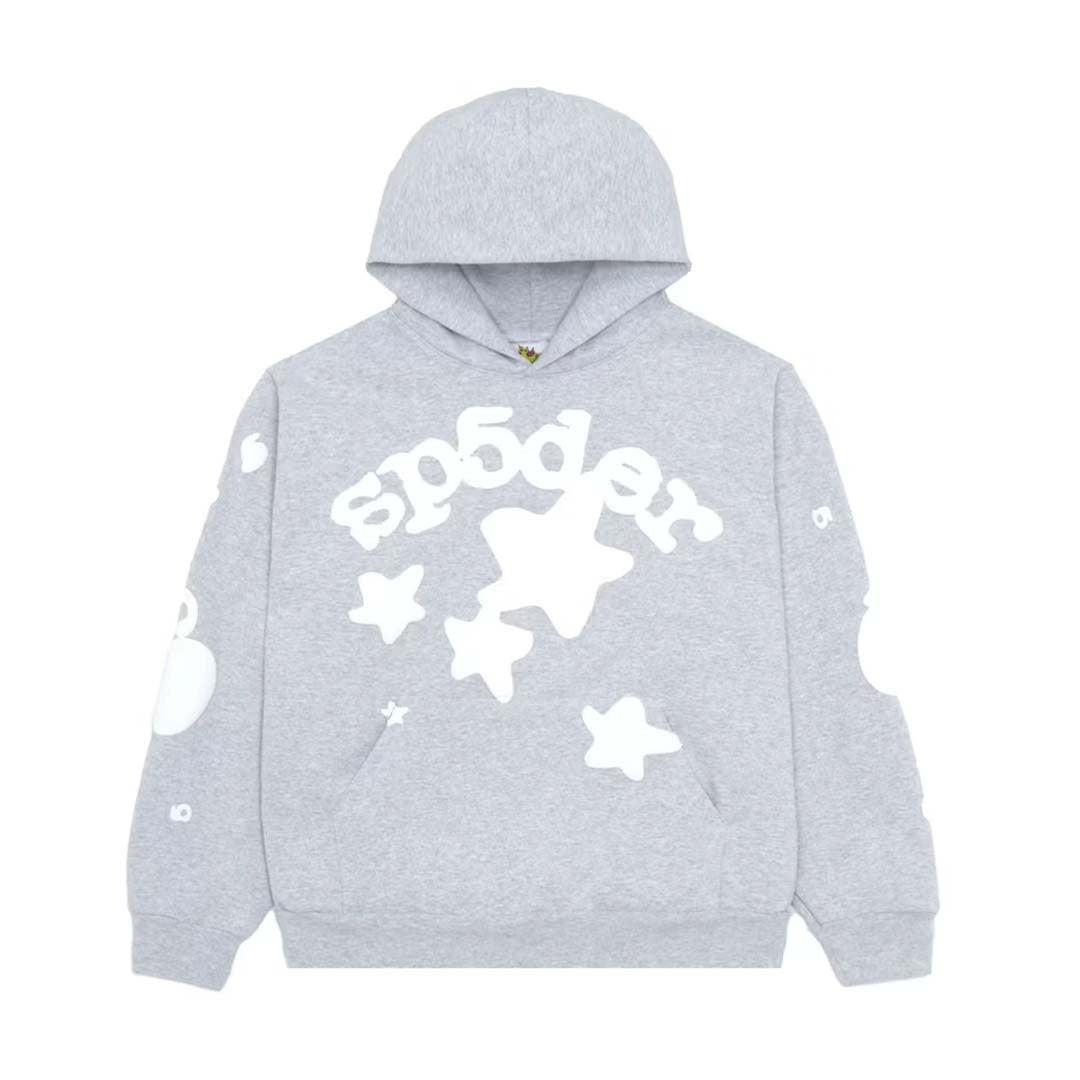 Sp5der Beluga Hoodie Heather Grey