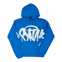 Syna World Logo Hoodie - Blue/White